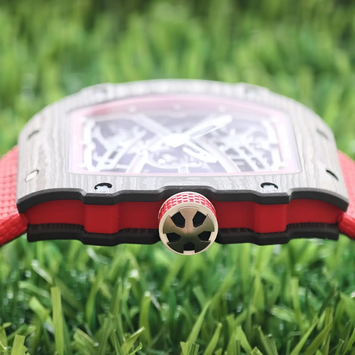 RICHARD MILLE RM67-02 Black/Red NTPT RICH Factory 1:1 Norway Skeleton Dial CRMA7 Super Clone 22 2db0874cc1843a7 AMO Watch