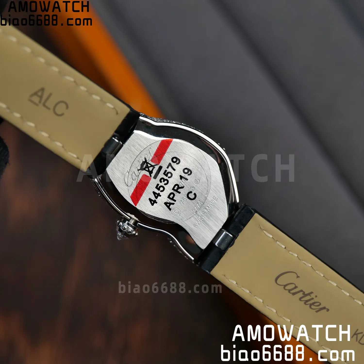 Cartier CRASH 23mm SS White dial Quartz Black Strap 26 2df437e21670786 阿默表行AmoWatch
