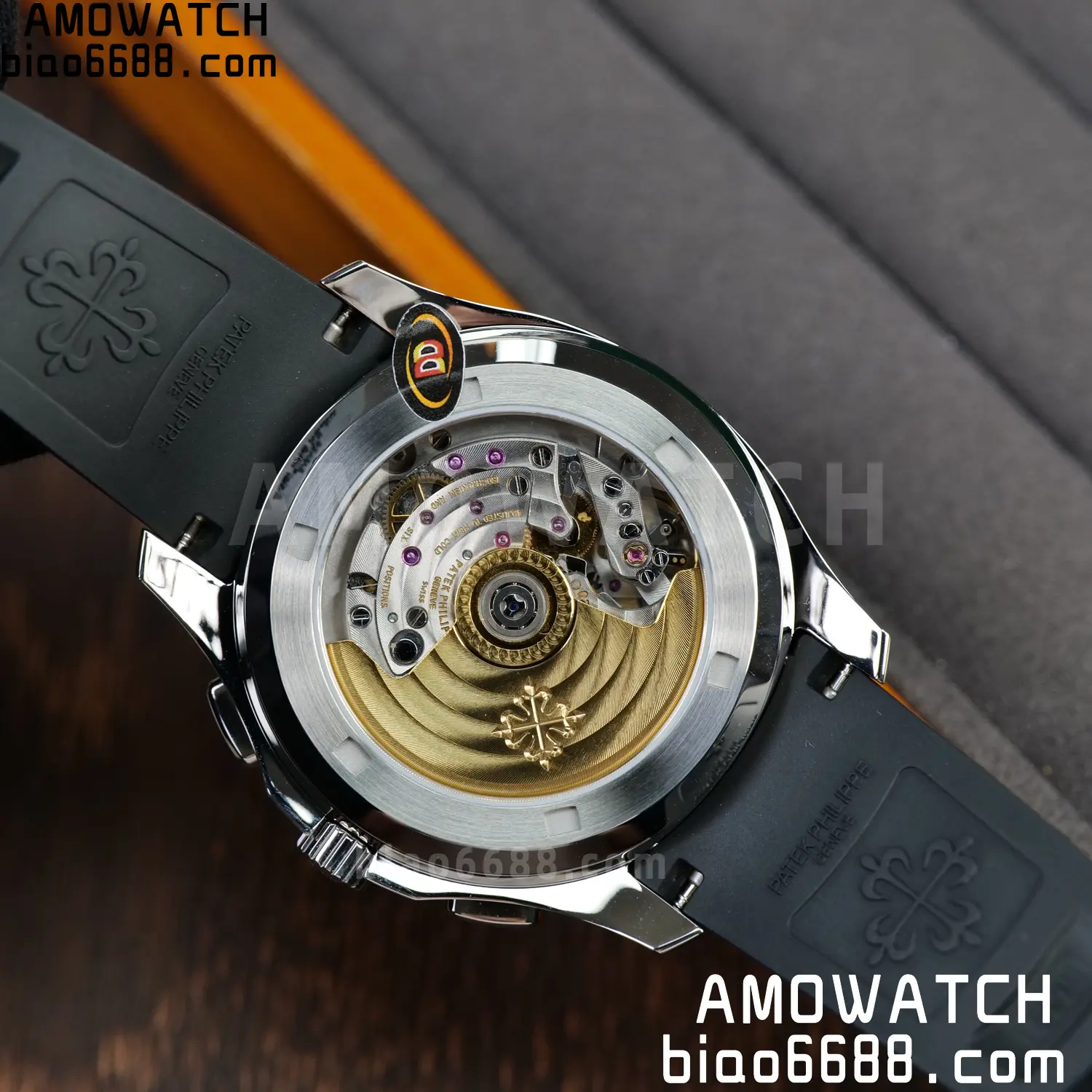PP Aquanaut 5968 SS DDF 1:1 Best Edition Gray Dial on Black Rubber Strap A520 82 2ec05cb111f8b01 AMO Watch