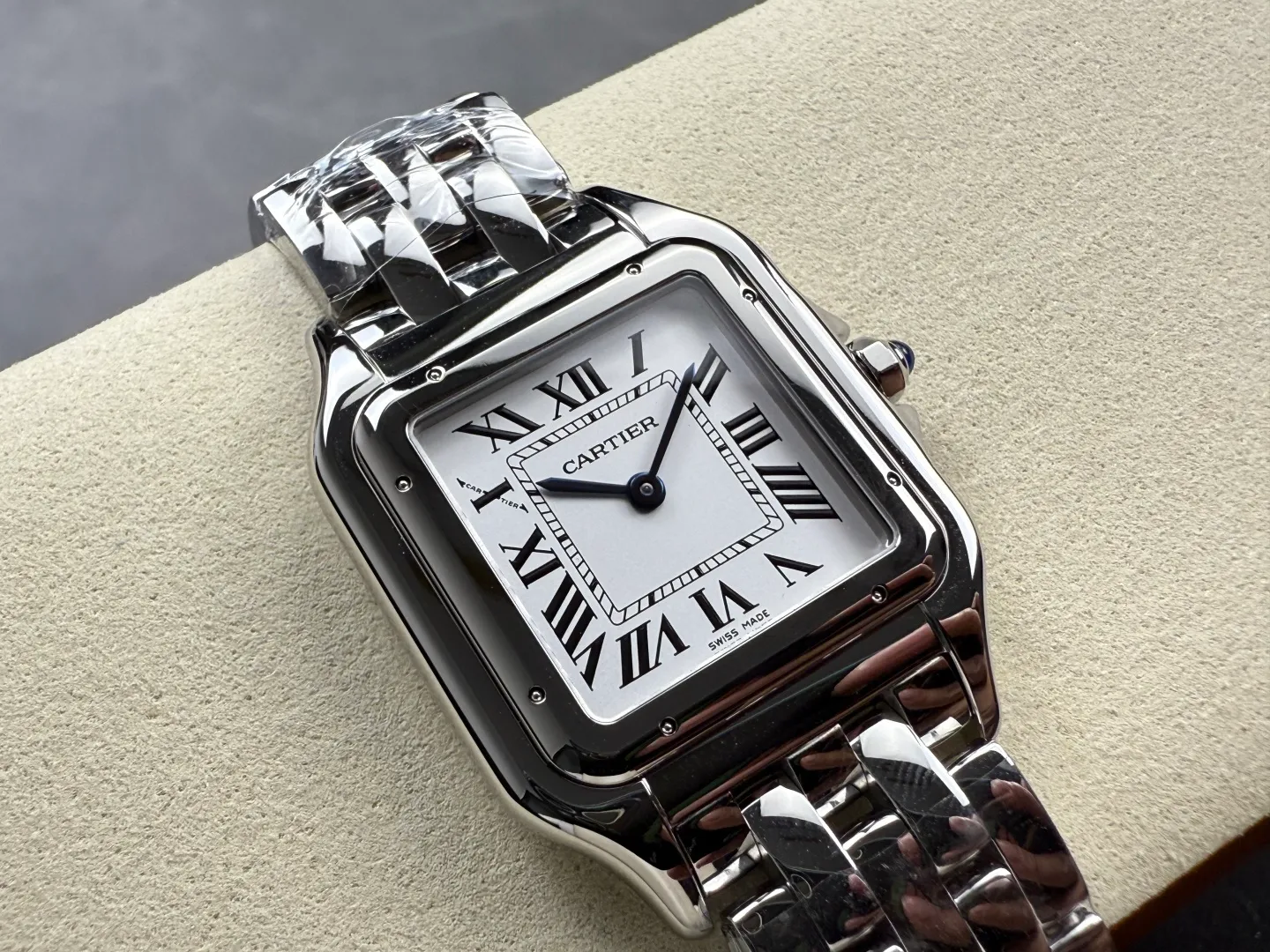 Cartier Panthère 31mm WSPN0016 BVF 1:1 Best Edition SS White Dial on SS Bracelet Ronda Quartz 26 2f58ca978802fa0 AMO Watch