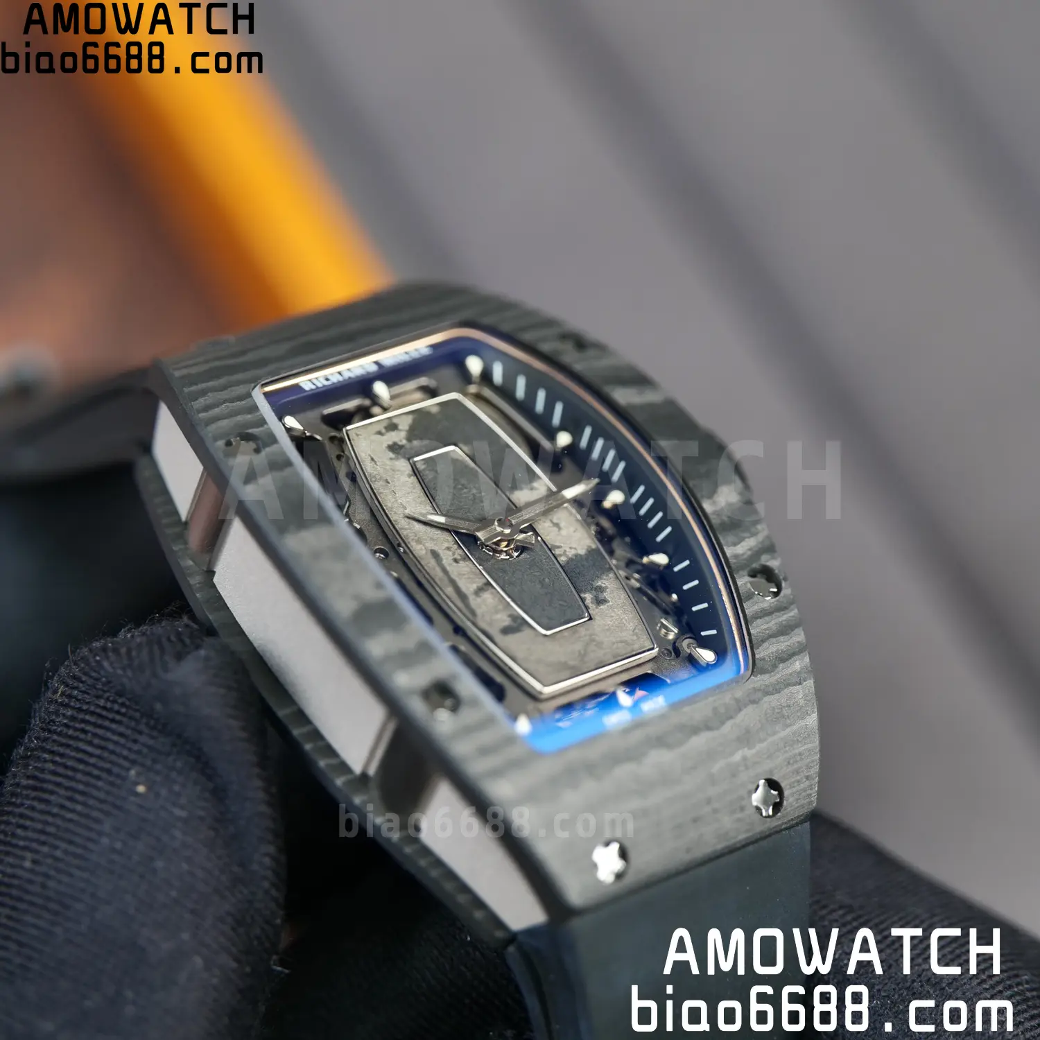 Richard Mille RM07 RM07-01 Ladies ZF 1:1 Best Edition NTPT Case Black Rubber Strap 95 302f86a30bb9069 AMO Watch