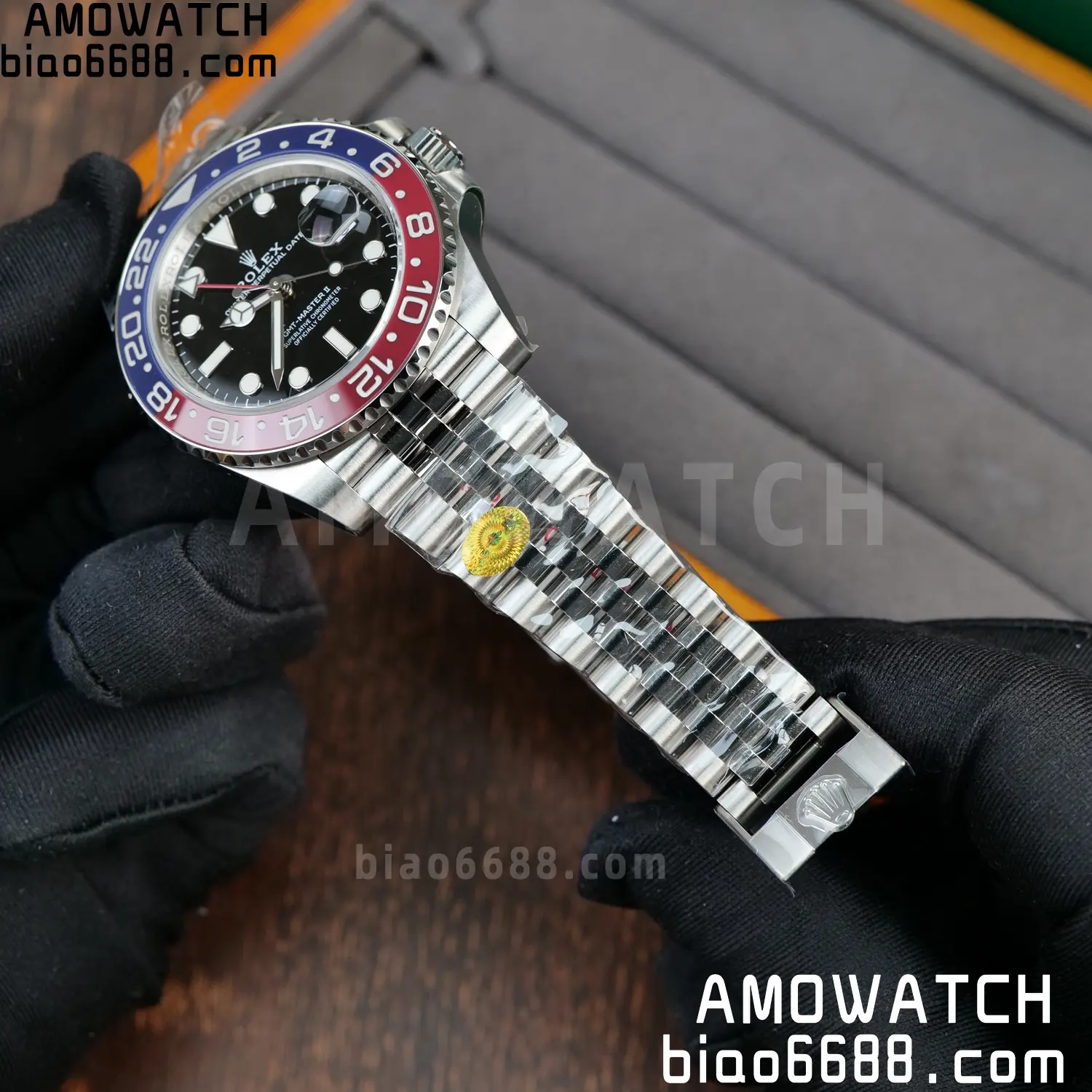 Rolex GMT-Master II 126710 BLRO 904L Steel VSF 1:1 Best Edition on Jubilee Bracelet DD3285 CHS V3s 77 30c1a39e3fe731a 阿默表行AmoWatch