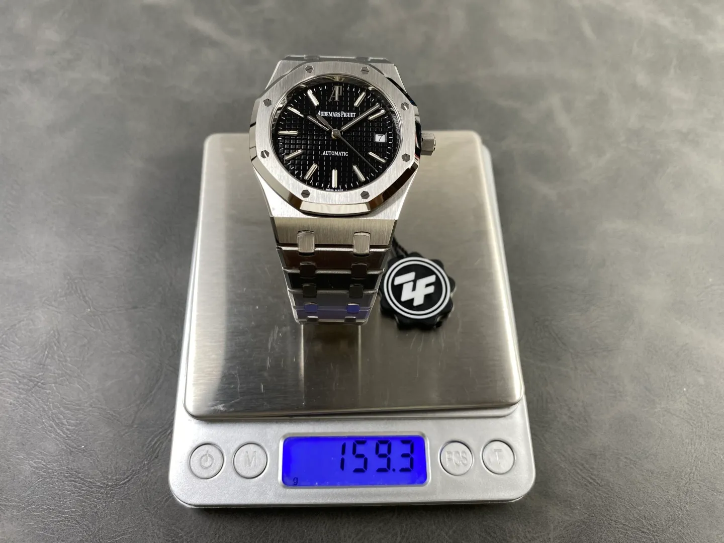 AP Royal Oak 39mm 15300 SS ZF 1:1 Best Edition Black Textured Dial on SS Bracelet SA3120 Super Clone 34 3398ac073249da7 AMO Watch
