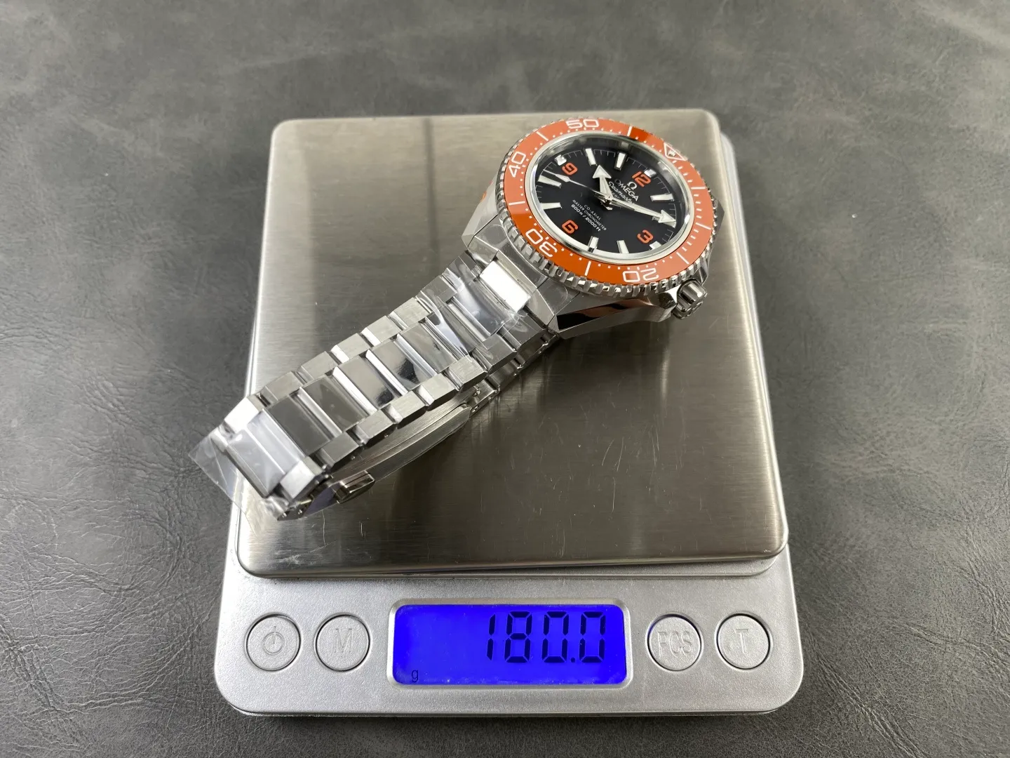 Omega Planet Ocean 600M SS Orange VSF 1:1 Best Edition on SS Bracelet VS8912 23 34d478af8fc4f1d AMO Watch