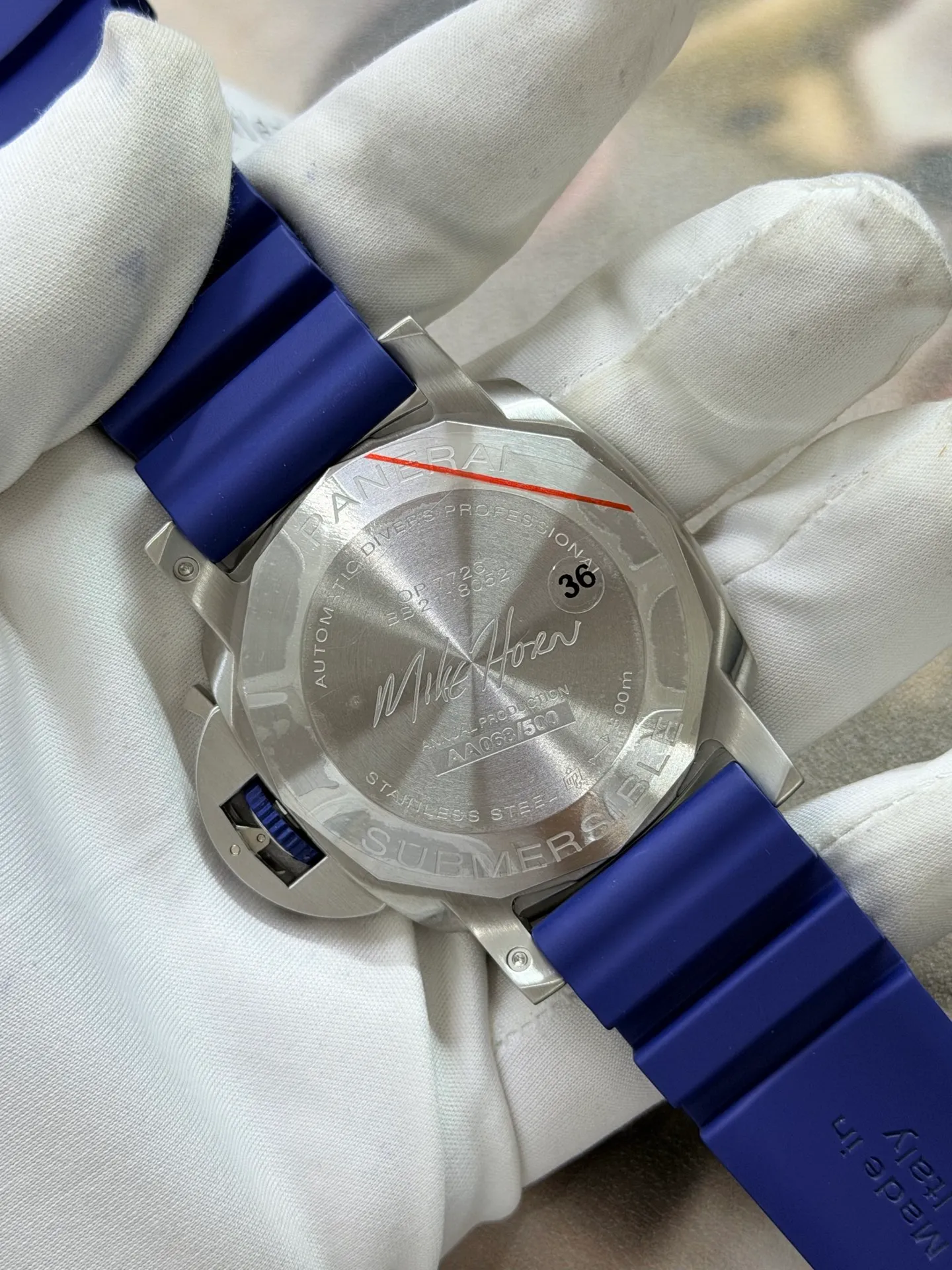 Panerai PAM1676 44mm Submersible VSF 1:1 Best Edition Blue Dial On Blue Rubber Strap P.900 Super Clone 20 38668f89f61c9c5 AMO Watch