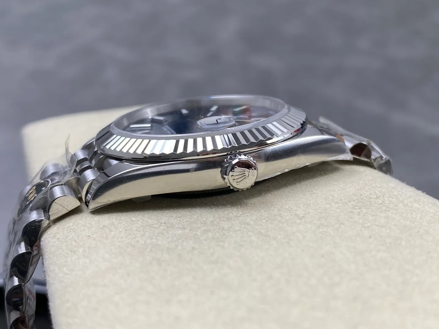 Rolex DateJust 41 126334 RWF 1:1 Best Edition Blue Textured Stick Dial on Jubilee Bracelet JH3235 (Free Sprung) 29 3924174a34cbddc 阿默表行AmoWatch