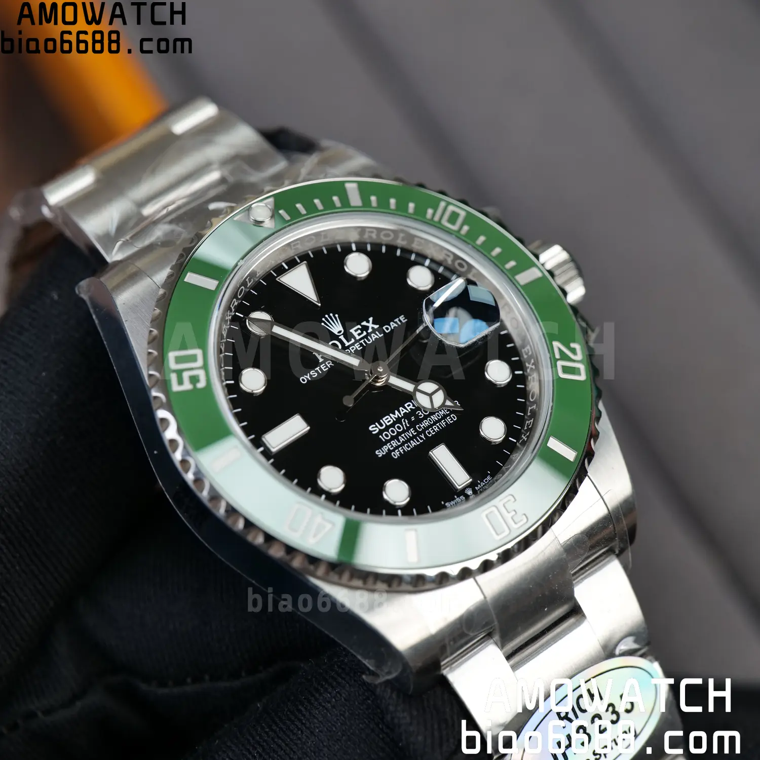 Rolex Submariner 41mm 126610 LV 2025 MK2 Kermit RICH 1:1 Best Edition 904L SS Case and Bracelet JH3235 V2 (Free Sprung) 91 3a9043469dcc0d4 阿默表行AmoWatch