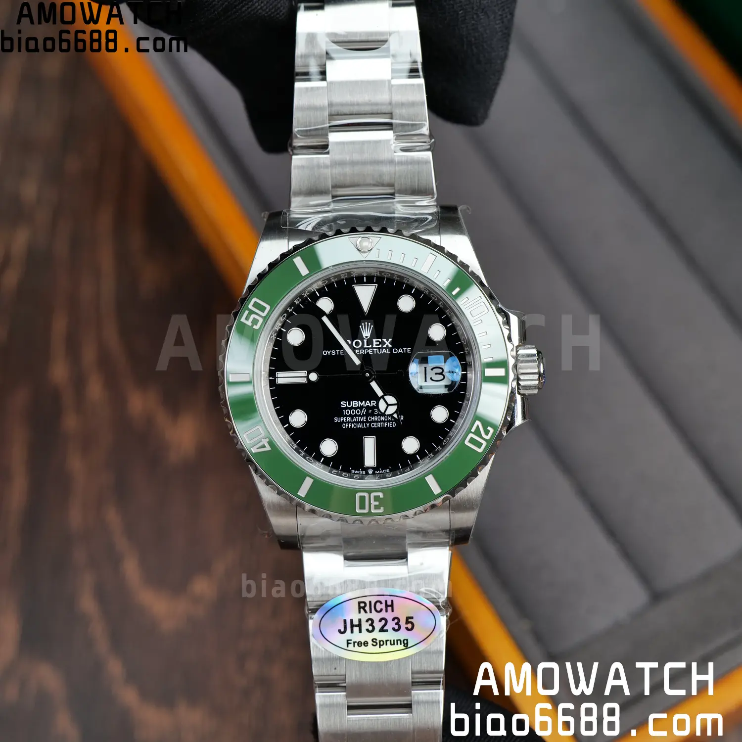 Rolex Submariner 41mm 126610 LV 2025 MK2 Kermit RICH 1:1 Best Edition 904L SS Case and Bracelet JH3235 V2 (Free Sprung) 85 3aa1b51d48f2c28 阿默表行AmoWatch