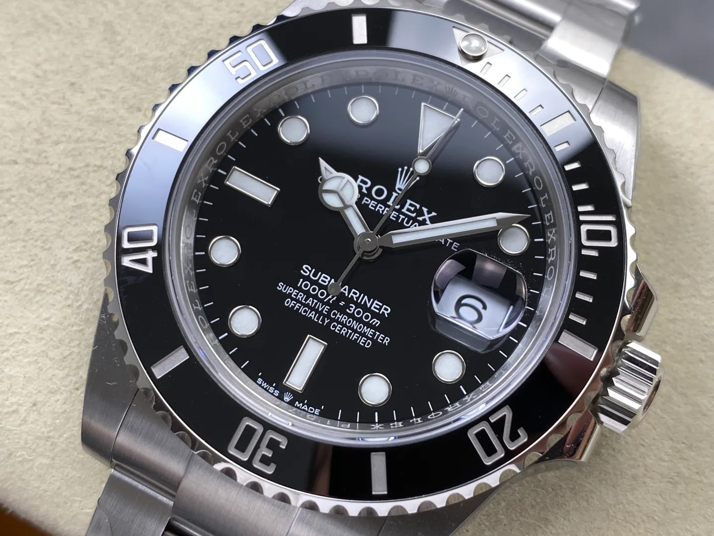 Rolex Submariner 41mm 126610 LN Black RICH 1:1 Best Edition 904L SS Case and Bracelet JH3235 V2 (Free Sprung) 48 3dd9313bd922914 AMO Watch