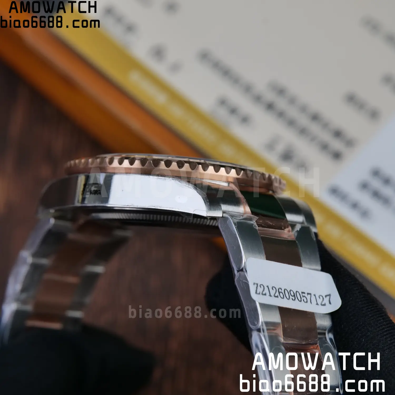 Custom Made Rolex GMT-Master II 126711 CHNR VSF 65 41ab0dc8b1cf24d AMO Watch