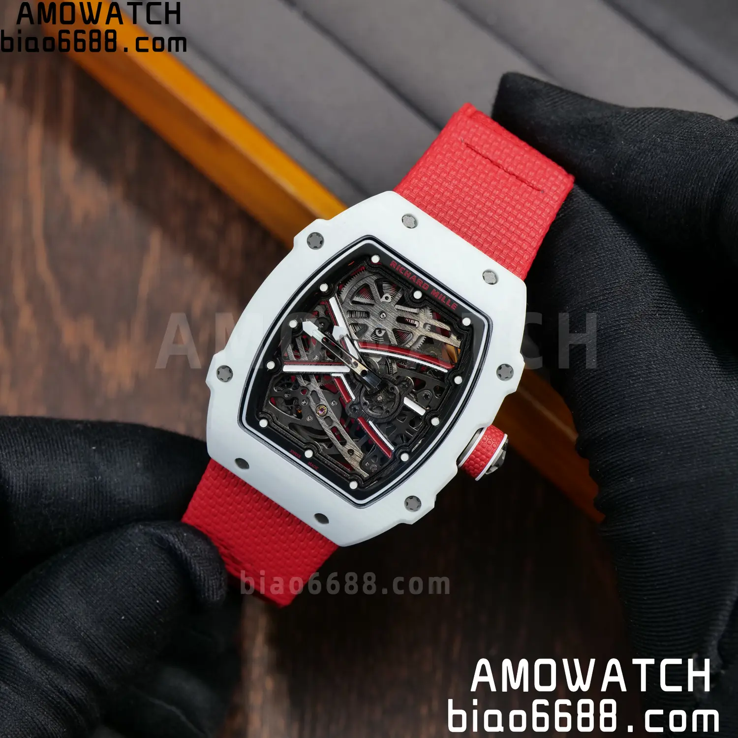 RICHARD MILLE RM67-02 White NTPT RICH Factory 1:1 Leclerc Skeleton Dial CRMA7 Super Clone 85 469e5add23b7e00 AMO Watch