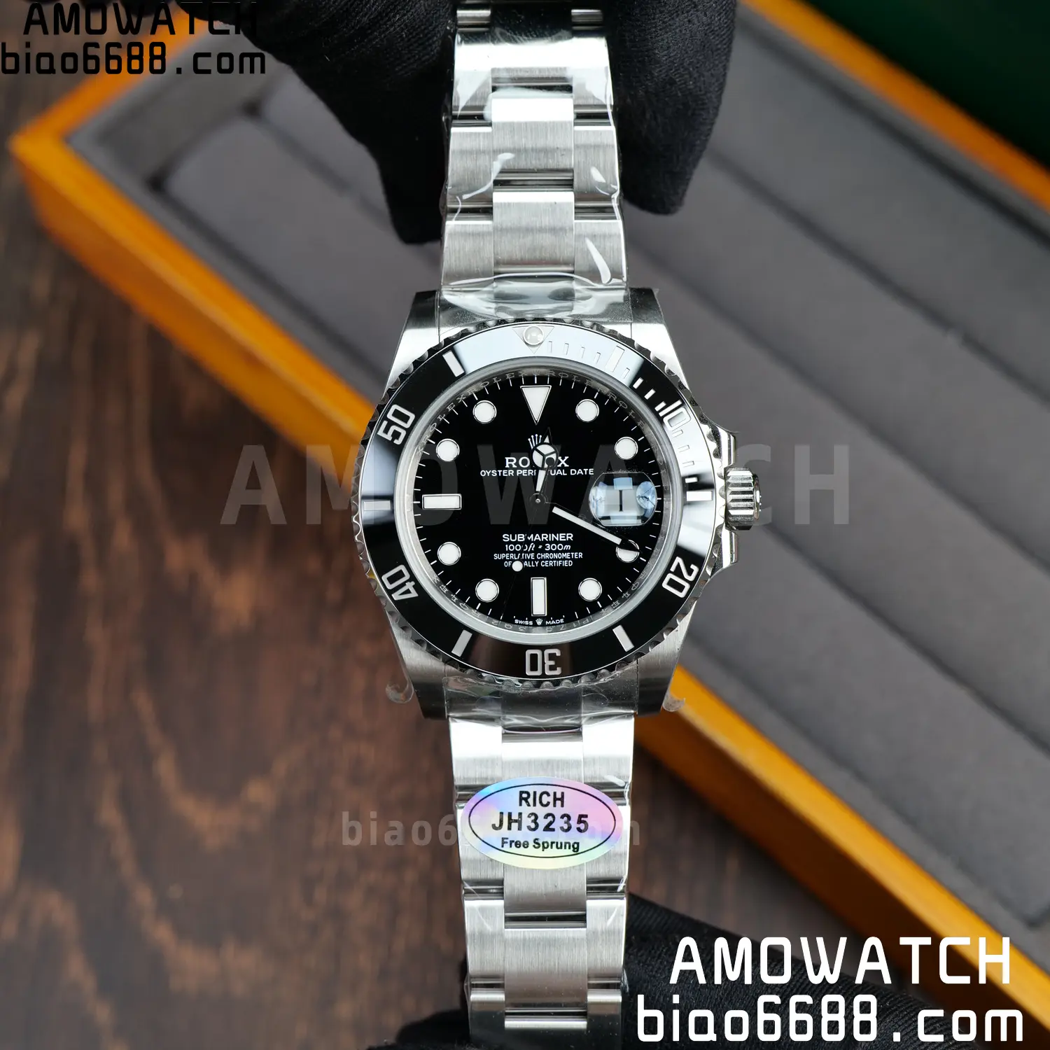 Rolex Submariner 41mm 126610 LN Black RICH 1:1 Best Edition 904L SS Case and Bracelet JH3235 V2 (Free Sprung) 83 47f1cf09c0b3dfc AMO Watch