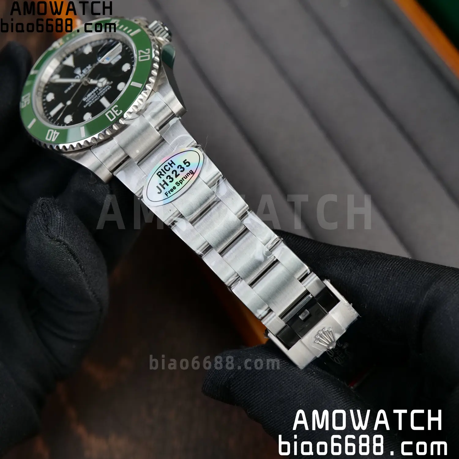 Rolex Submariner 41mm 126610 LV 2025 MK2 Kermit RICH 1:1 Best Edition 904L SS Case and Bracelet JH3235 V2 (Free Sprung) 84 47f9255c3ae91e3 阿默表行AmoWatch