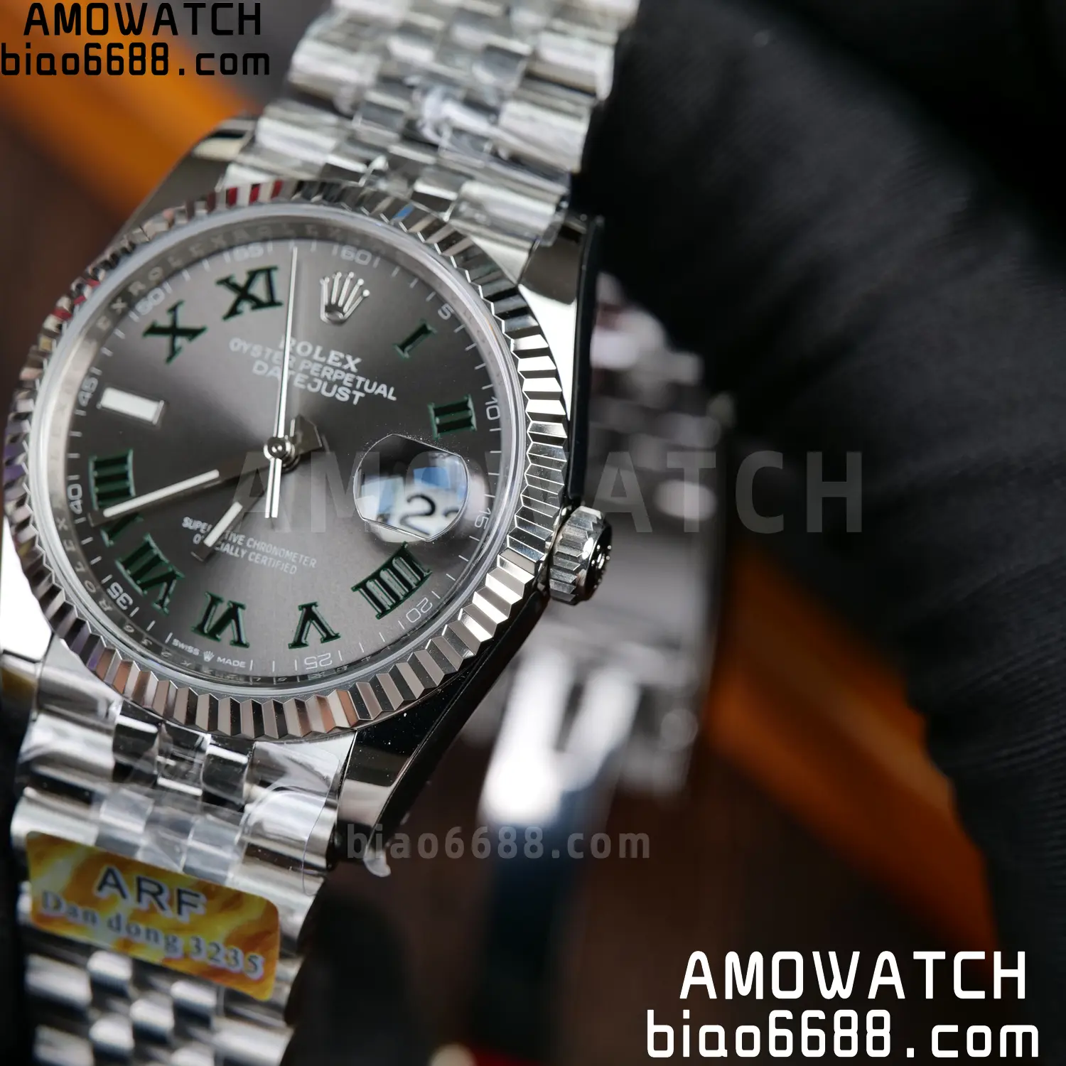 Rolex DateJust m126234 36mm ARF 1:1 Best Edition Roman Gray Dial on Jubilee Bracelet DD3235 74 48933af6acaccb1 AMO Watch