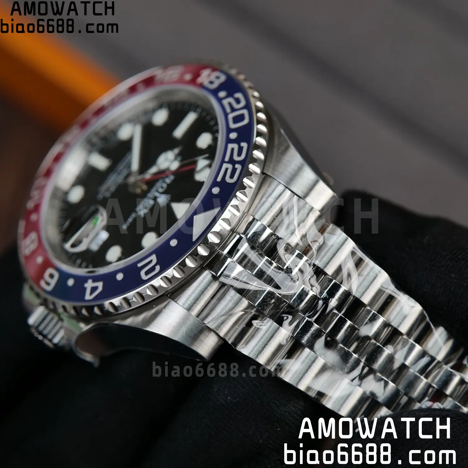Rolex GMT-Master II 126710 BLRO 904L Steel VSF 1:1 Best Edition on Jubilee Bracelet DD3285 CHS V3s 85 4be54e3a6a65021 阿默表行AmoWatch