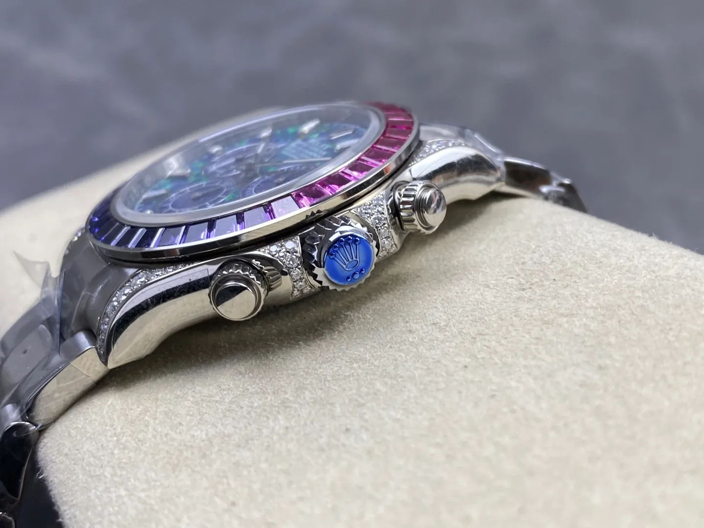 Rolex Daytona m126596sabv G1F Best Edition Lepidolite Dial 4130 42 4c0146896288754 AMO Watch