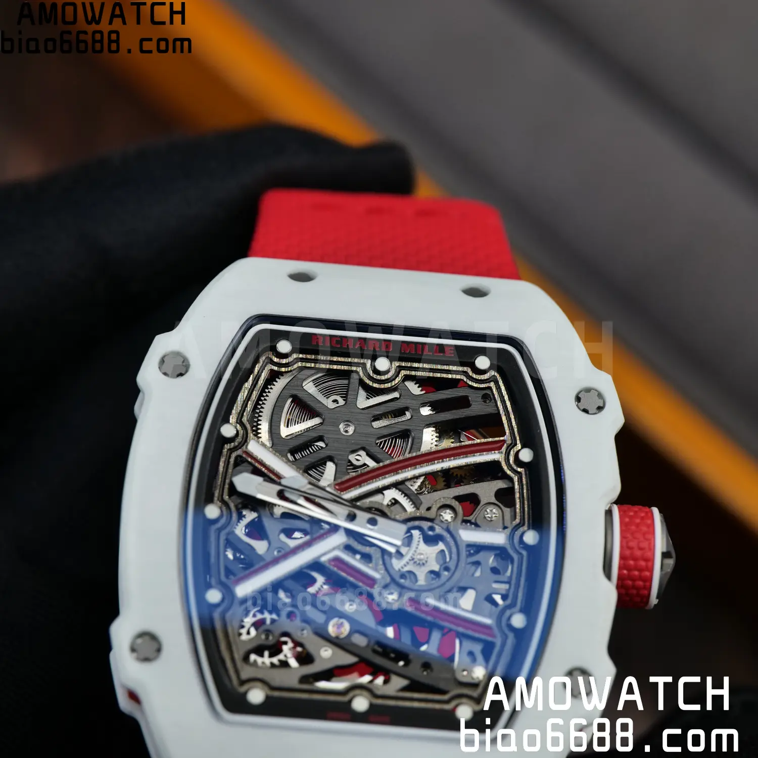 RICHARD MILLE RM67-02 White NTPT RICH Factory 1:1 Leclerc Skeleton Dial CRMA7 Super Clone 102 4f63a29ff314840 AMO Watch