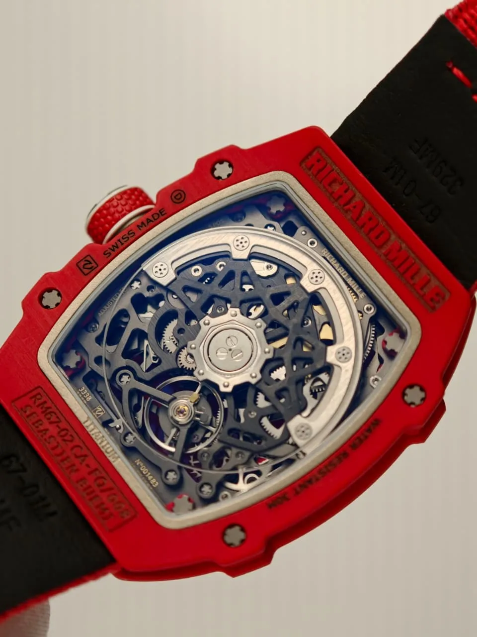RICHARD MILLE RM67-02 Red NTPT RICH Factory 1:1 Sebastien Buemi Skeleton Dial CRMA7 Super Clone 27 51e41390fa30df0 AMO Watch