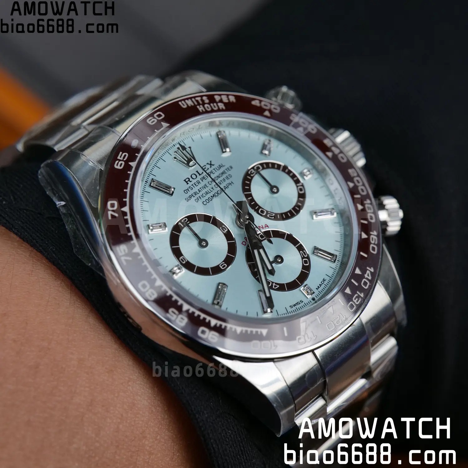 Rolex Daytona 126506 VSF 1:1 Best Edition Ice Blue Dial T Diamond Markers On Bracelet VS4131 V3s (Free Sprung) Weighted 174g 101 52b67afd97018c3 阿默表行AmoWatch