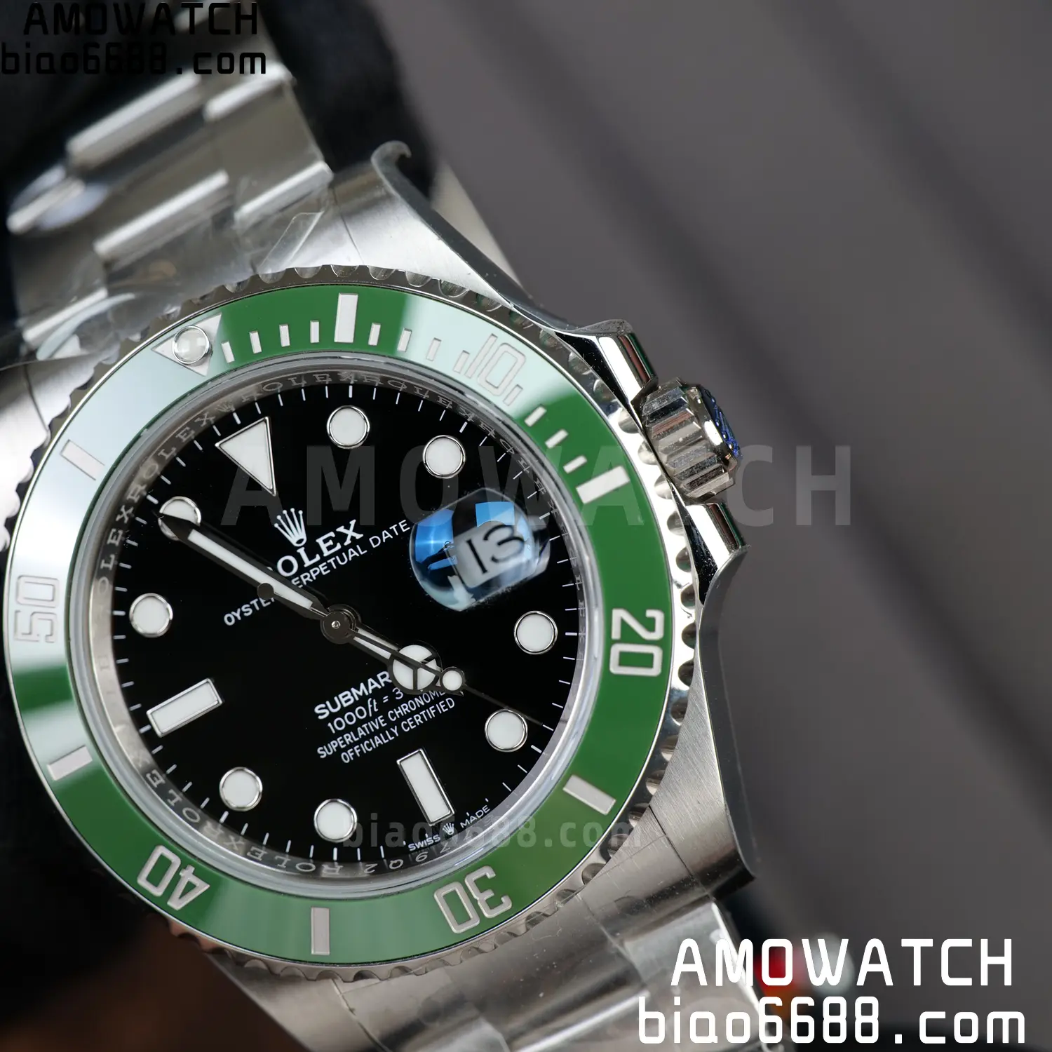 Rolex Submariner 41mm 126610 LV 2025 MK2 Kermit RICH 1:1 Best Edition 904L SS Case and Bracelet JH3235 V2 (Free Sprung) 94 53ac83c8b22c6e9 阿默表行AmoWatch