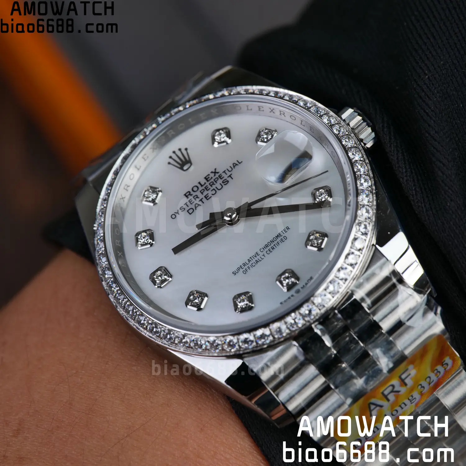 Rolex DateJust m126284 36mm ARF 1:1 Best Edition MOP Dial on Jubilee Bracelet DD3235 55 54b7dbb63eab196 AMO Watch