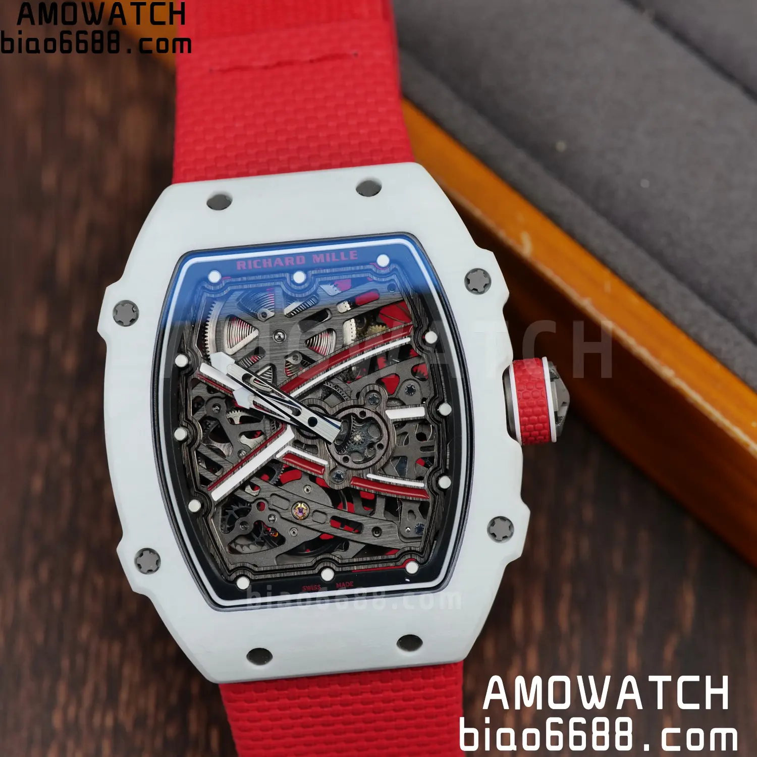 RICHARD MILLE RM67-02 White NTPT RICH Factory 1:1 Leclerc Skeleton Dial CRMA7 Super Clone 119 54c99f170a39fff AMO Watch