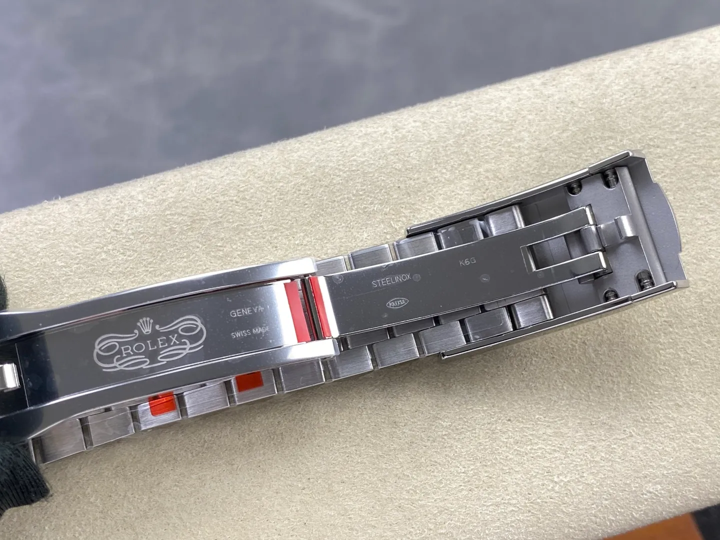 ROLEX DateJust 41mm SS 126334 VSF 1:1 Best Edition 904L Steel Green Stick Dial on Jubilee Bracelet V2s (Free Sprung) 37 57902ad1fd771ae AMO Watch