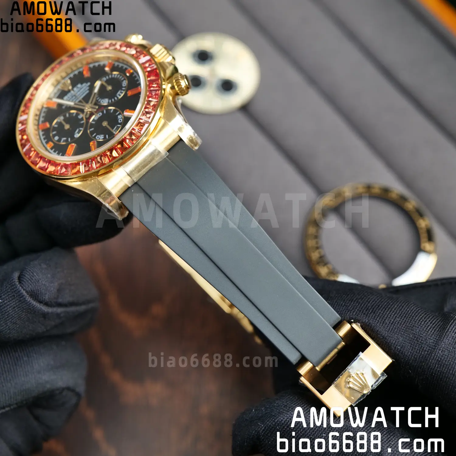 Custom Made Rolex Daytona 116588SACO ARF 4131 70 5e20056da804f8b AMO Watch