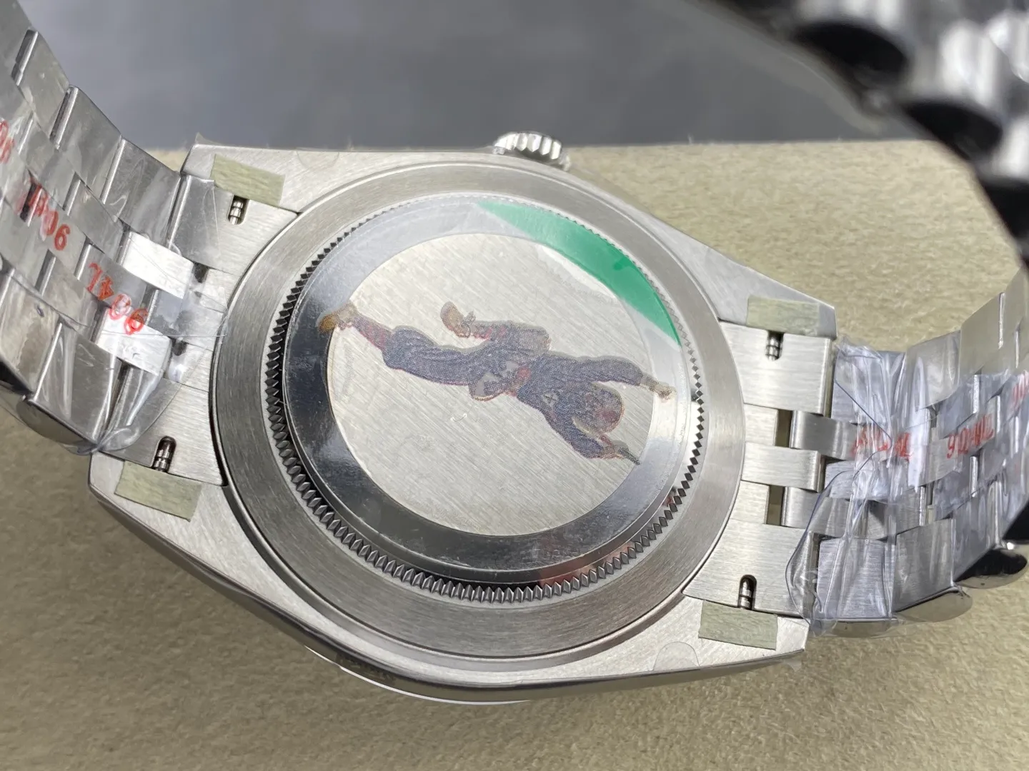 Rolex DateJust 41 126334 RWF 1:1 Best Edition Green Textured Stick Dial on Jubilee Bracelet JH3235 (Free Sprung) 30 5fbe915e71c86f1 阿默表行AmoWatch