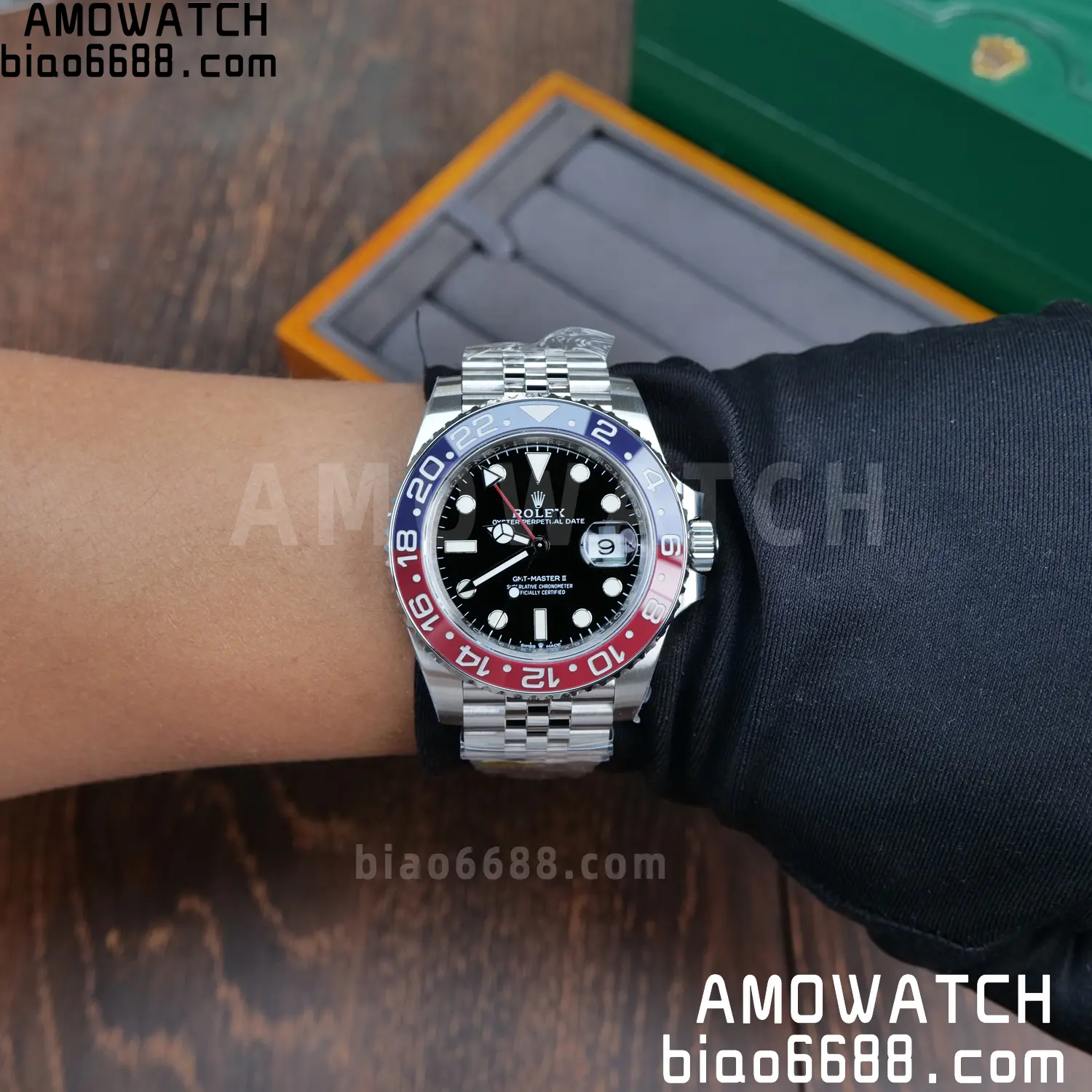 Rolex GMT-Master II 126710 BLRO 904L Steel VSF 1:1 Best Edition on Jubilee Bracelet DD3285 CHS V3s 105 6048115f972990e 阿默表行AmoWatch