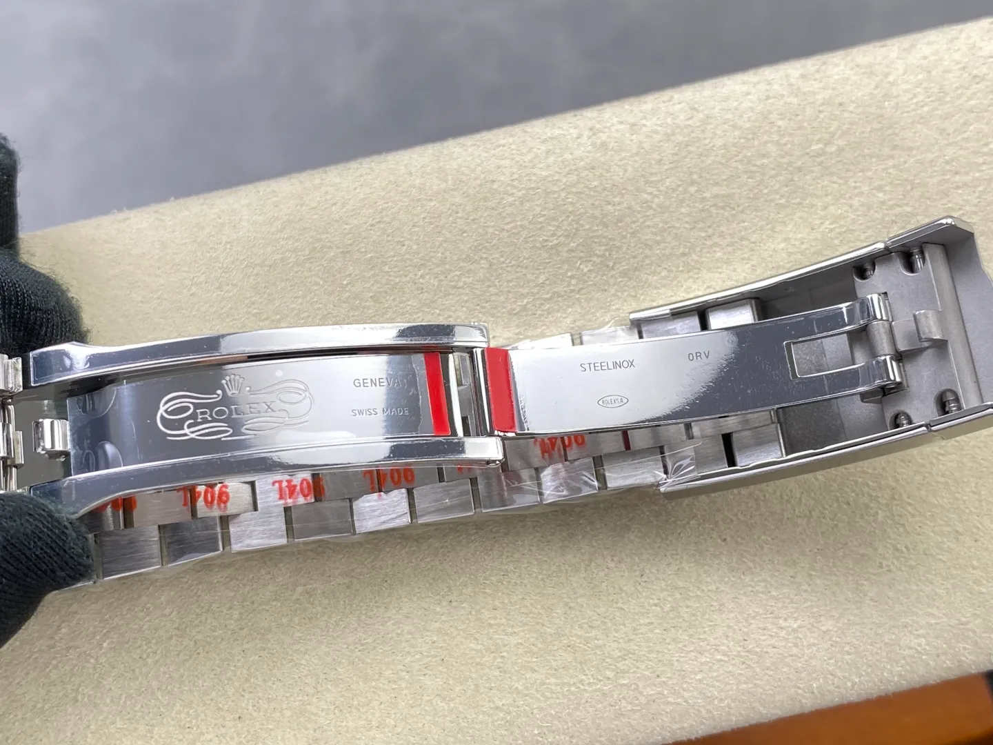 ROLEX DateJust 41mm SS 126334 VSF 1:1 Best Edition 904L Steel Gray Stick Dial on Jubilee Bracelet V2s (Free Sprung) 39 608c18940a254dc AMO Watch