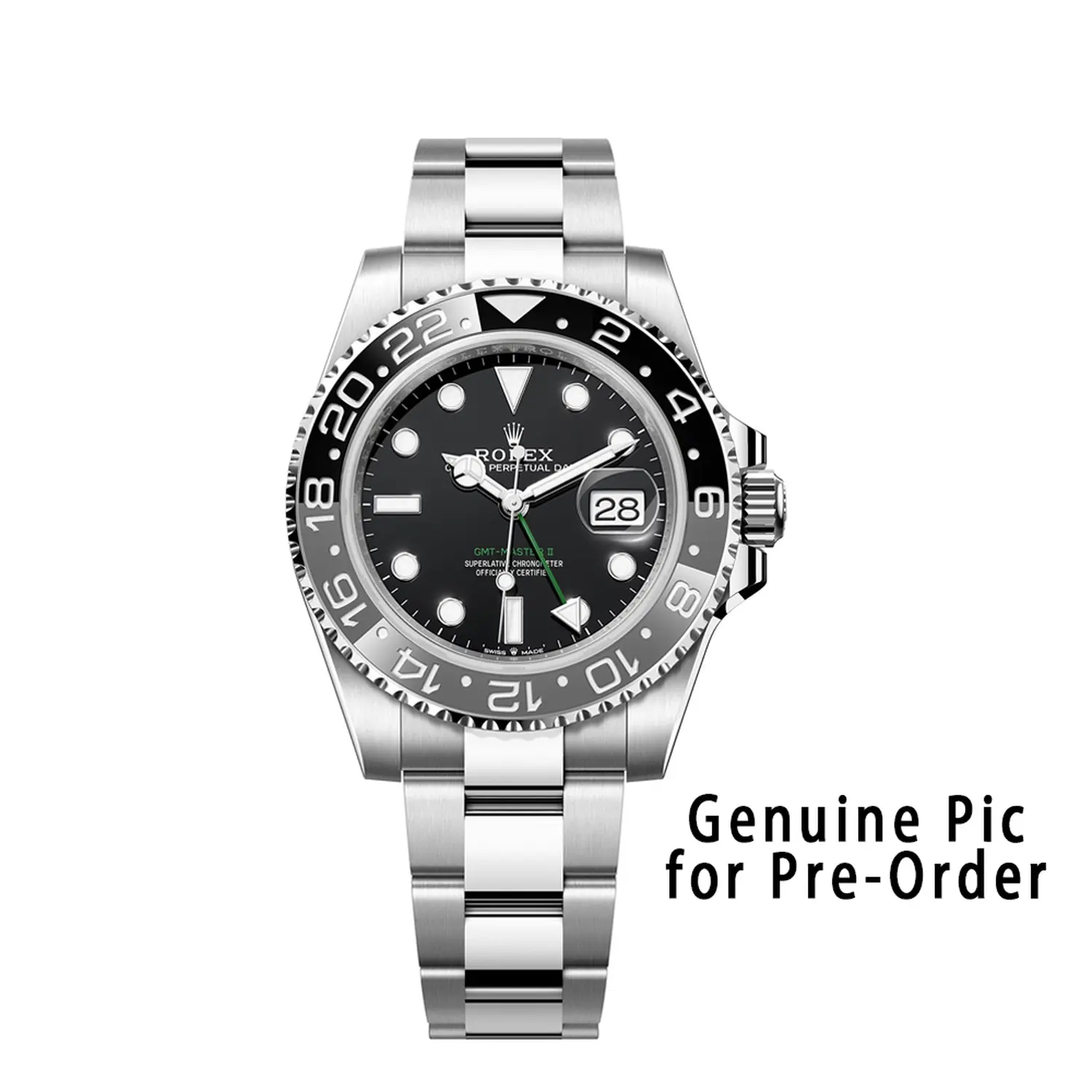 Rolex GMT-Master II 126710 GRNR 904L Steel VSF 1:1 Best Edition on Oyster Bracelet DD3285 CHS V3s 3 60e80bbad0e57b6 AMO Watch