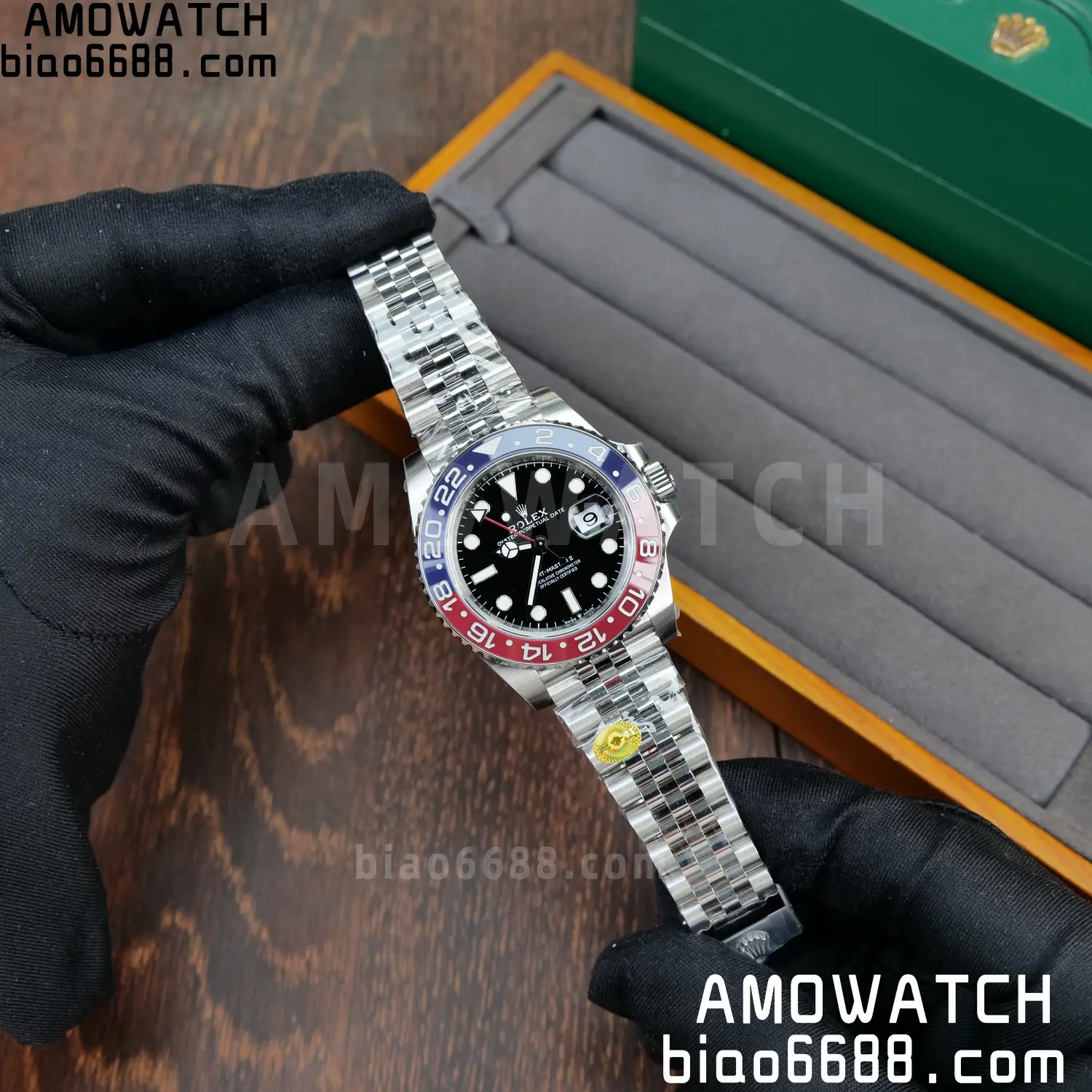 Rolex GMT-Master II 126710 BLRO 904L Steel VSF 1:1 Best Edition on Jubilee Bracelet DD3285 CHS V3s 72 61eaef19ed3931a 阿默表行AmoWatch