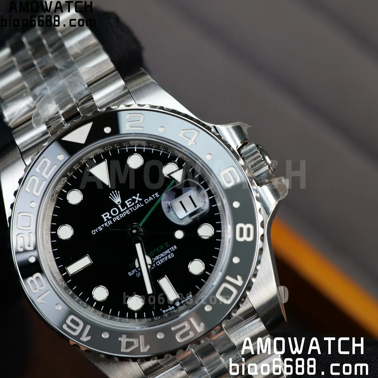 Rolex GMT-Master II 126710 GRNR 904L Steel VSF 1:1 Best Edition on Jubilee Bracelet DD3285 CHS V3s 81 626b881573ed3ab AMO Watch