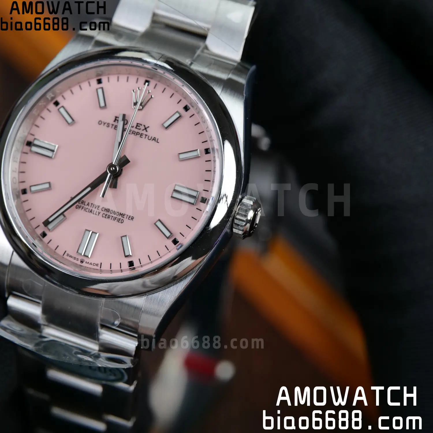 Rolex Oyster Perpetual 126000 36mm Clean Plus 1:1 Best Edition 904L Steel Pink Dial DD3230 66 6335e38c3dfa036 阿默表行AmoWatch