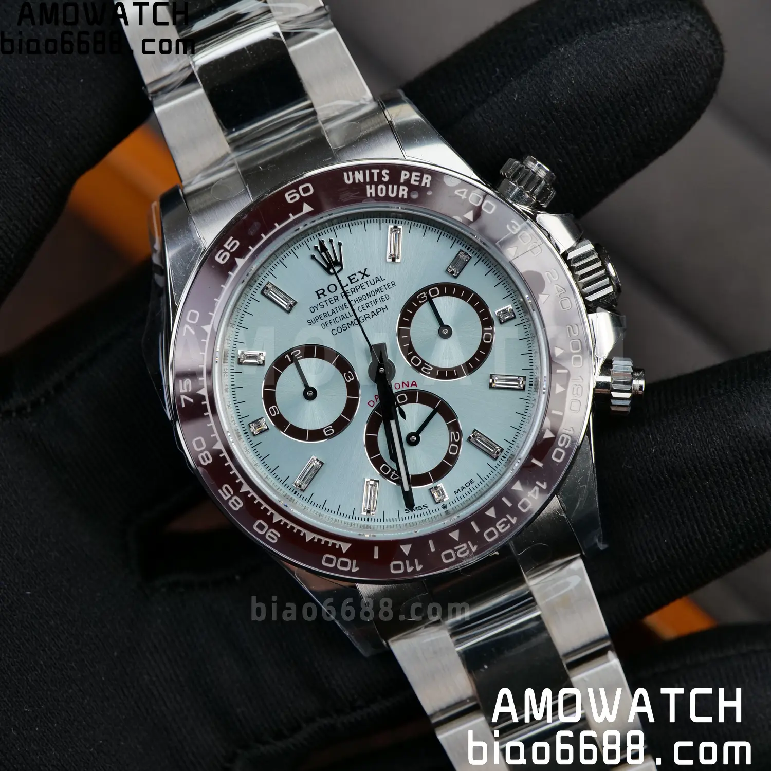 Rolex Daytona 126506 VSF 1:1 Best Edition Ice Blue Dial T Diamond Markers On Bracelet VS4131 V3s (Free Sprung) Weighted 174g 90 668ad76a1ca16d8 阿默表行AmoWatch