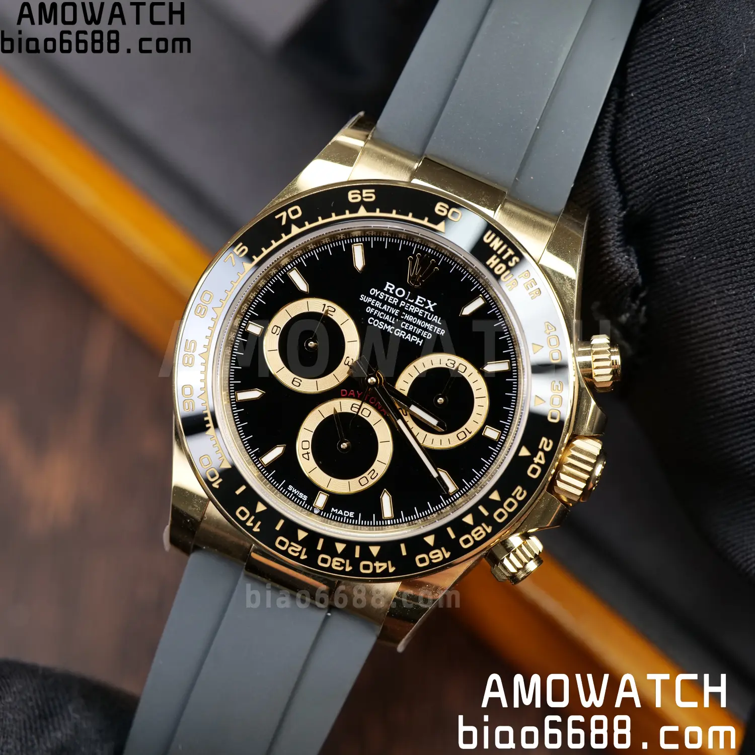 Rolex Daytona 126518 RCF RGF 1:1 Best Edition Black Dial on Oysterflex Strap JH4131 V2 160g Free Sprung 93 66e2bcb0694e4aa AMO Watch
