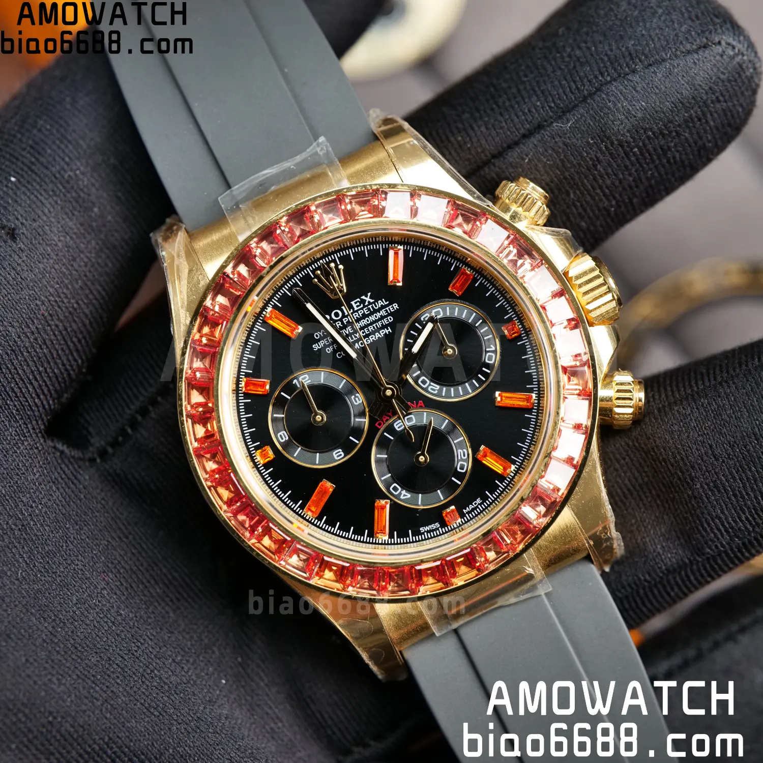 Custom Made Rolex Daytona 116588SACO ARF 4131 85 6858817d891ab39 AMO Watch
