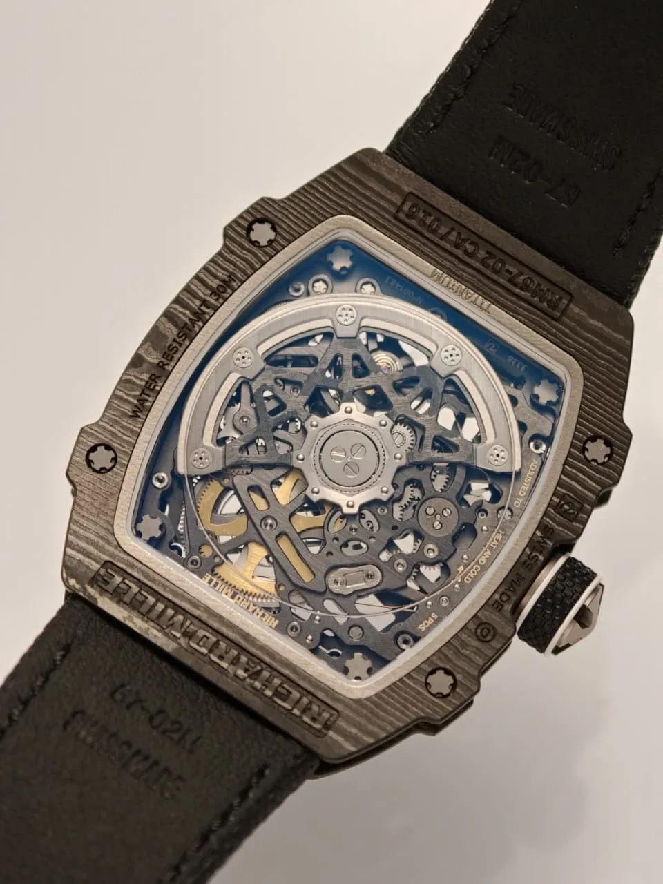 RICHARD MILLE RM67-02 Black NTPT RICH Factory 1:1 UAE Skeleton Dial CRMA7 Super Clone 27 69d1f14d2797645 AMO Watch