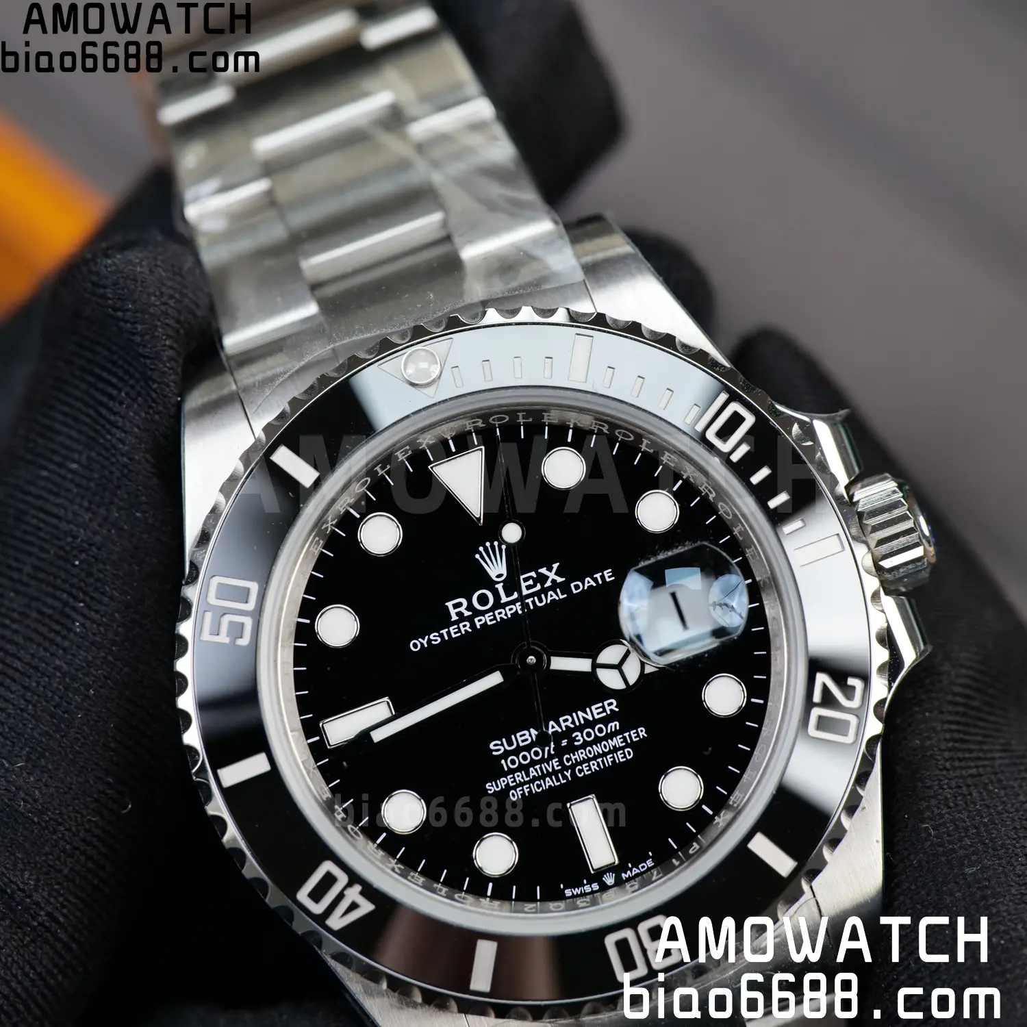 Rolex Submariner 41mm 126610 LN Black RICH 1:1 Best Edition 904L SS Case and Bracelet JH3235 V2 (Free Sprung) 95 6a75afaef29c2d2 AMO Watch