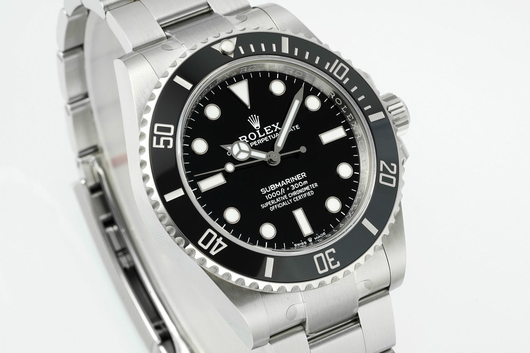 Rolex Submariner 41mm 124060 No Date RICH 1:1 Best Edition 904L SS Case and Bracelet JH3230 V2 (Free Sprung) 24 6a89078386d0274 AMO Watch