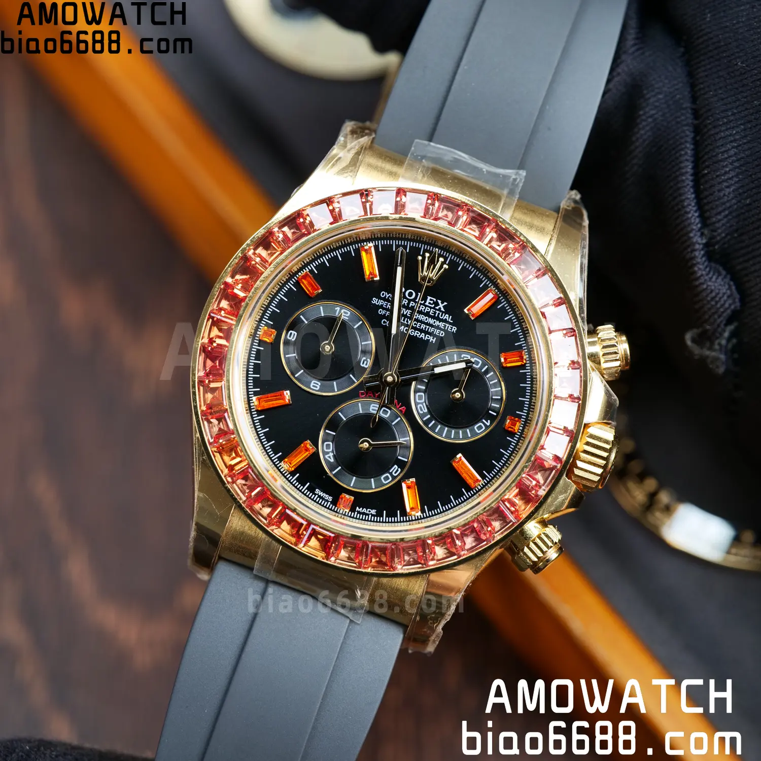 Custom Made Rolex Daytona 116588SACO ARF 4131 86 6ea923cf58cdd45 AMO Watch