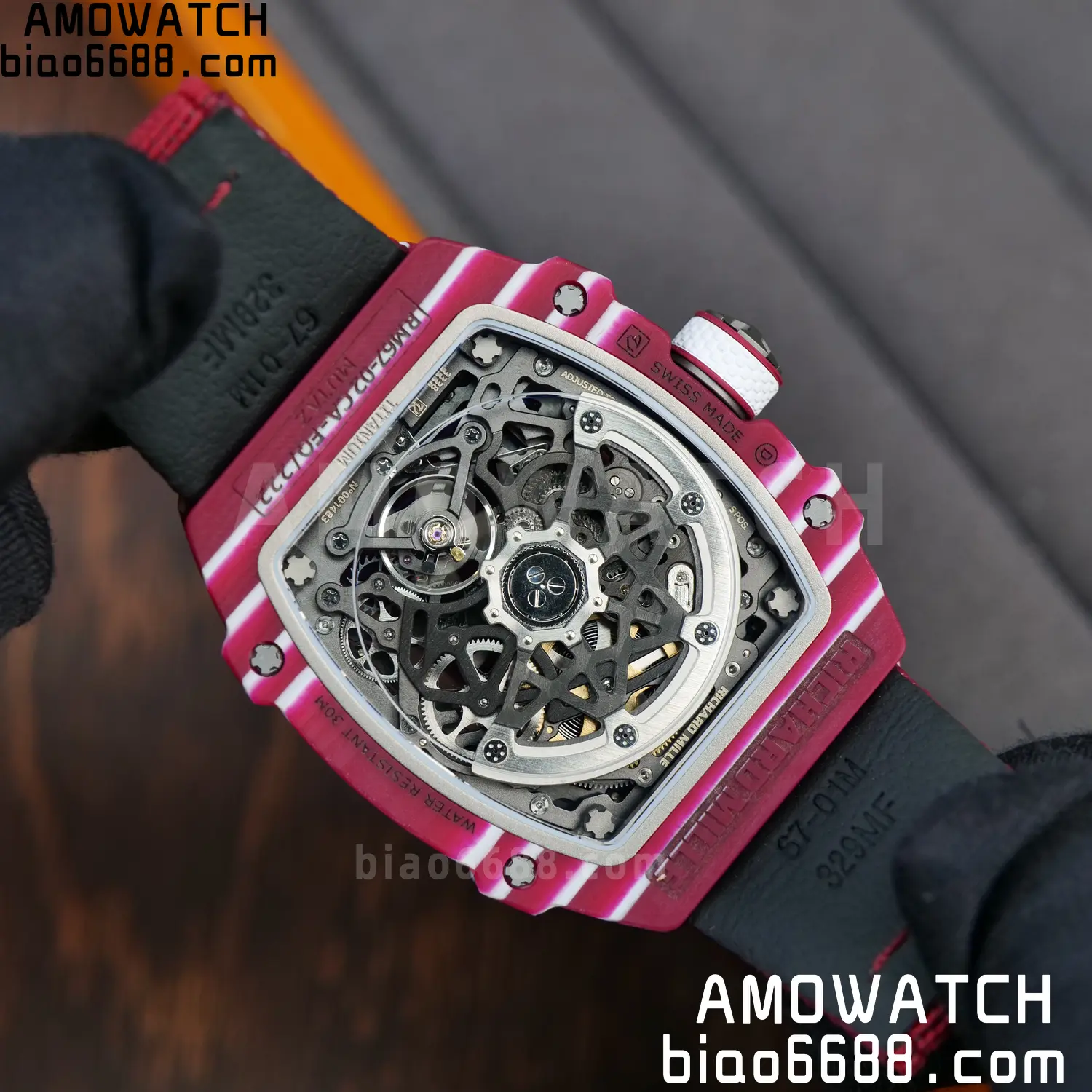 RICHARD MILLE RM67-02 Purple NTPT RICH Factory 1:1 Mutaz Skeleton Dial CRMA7 Super Clone 92 700c5df7db149dd 阿默表行AmoWatch
