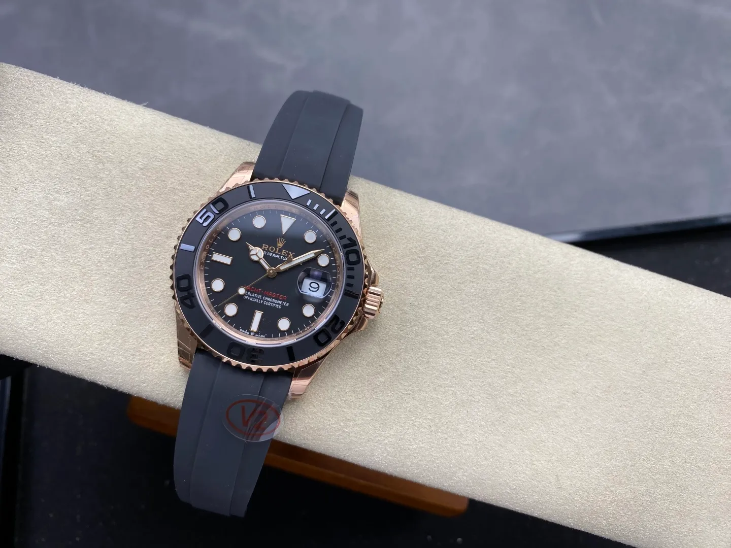 Rolex Yacht-Master 126655 VSF 1:1 Best Edition Black Ceramic Bezel DD3235 Weight) V2 39 70b77f125f97a3e AMO Watch
