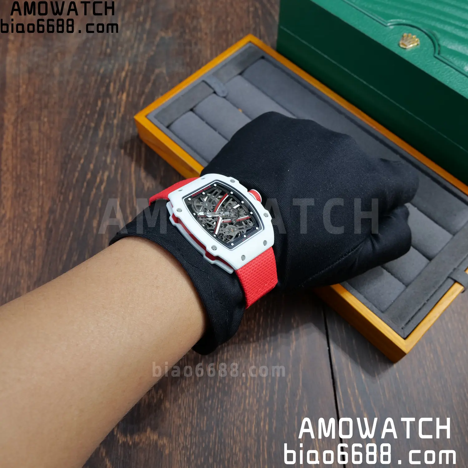 RICHARD MILLE RM67-02 White NTPT RICH Factory 1:1 Leclerc Skeleton Dial CRMA7 Super Clone 116 7133a02fe26fc6d AMO Watch