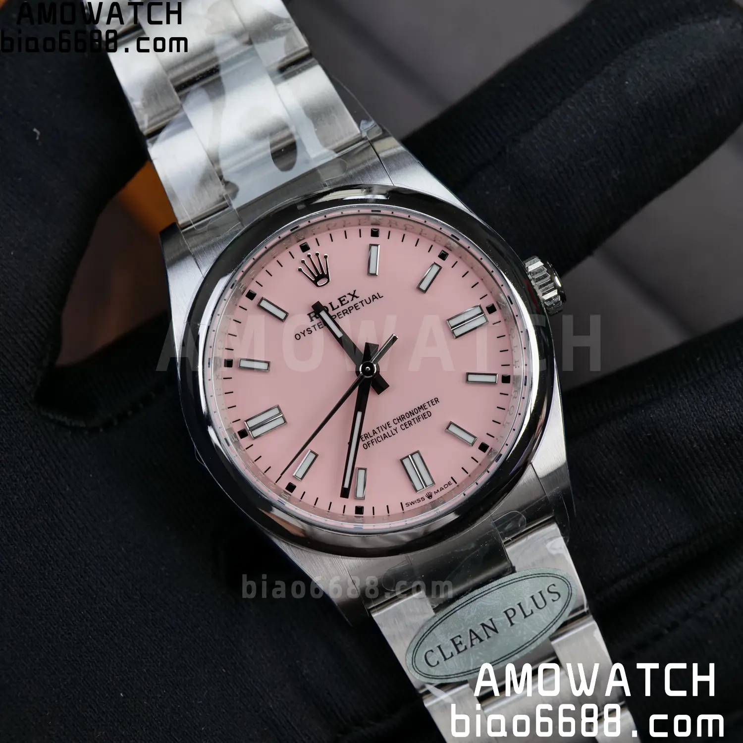 Rolex Oyster Perpetual 126000 36mm Clean Plus 1:1 Best Edition 904L Steel Pink Dial DD3230 73 74092d900be72d7 阿默表行AmoWatch
