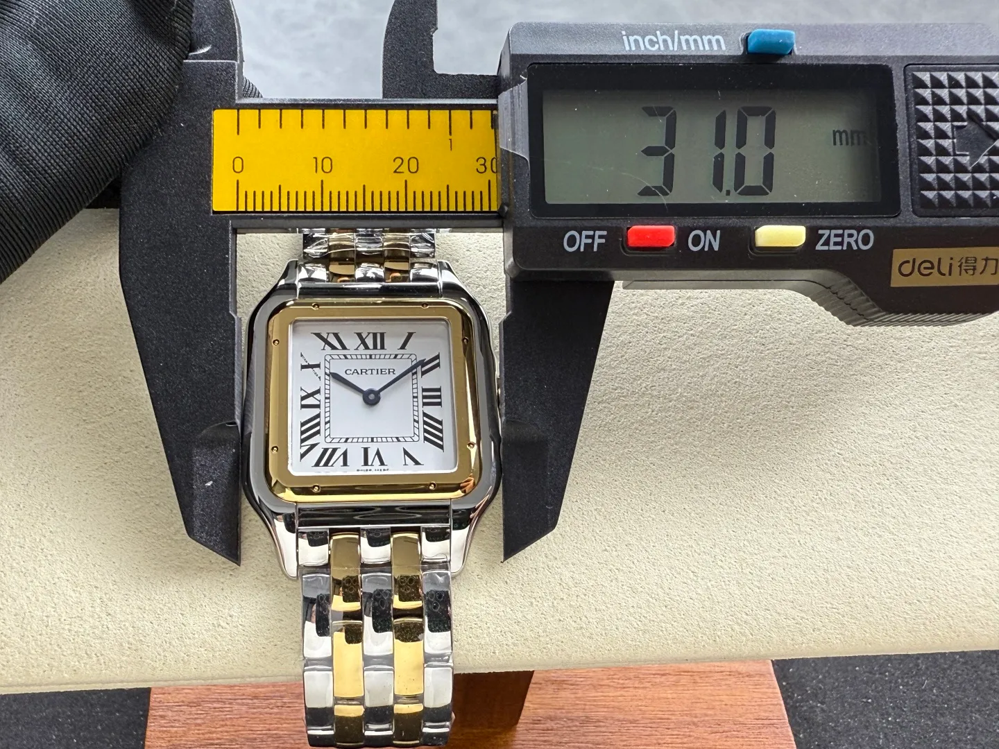Cartier Panthère 31mm W2PN0016 BVF 1:1 Best Edition SS White Dial on SS/YG Bracelet Ronda Quartz 38 749cdb0a84f5d51 AMO Watch
