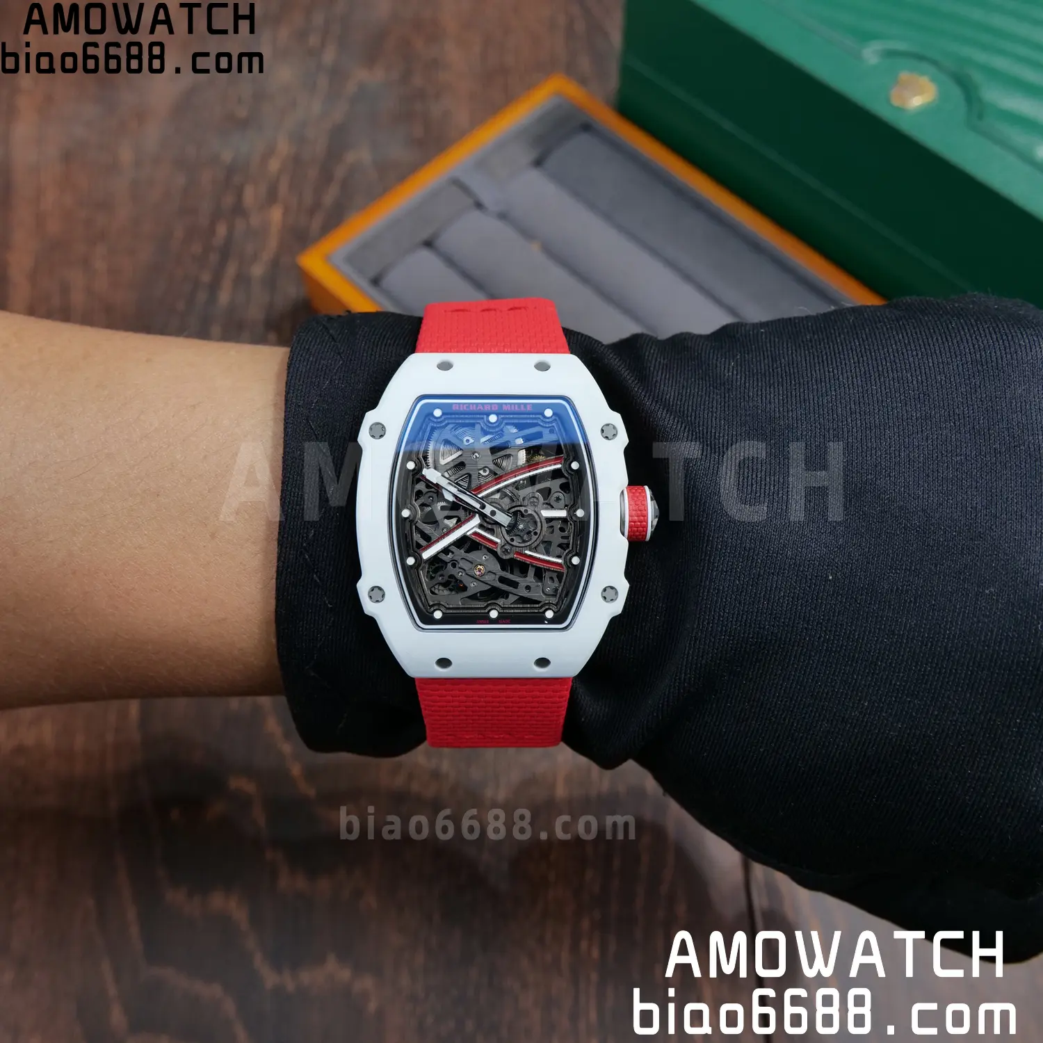 RICHARD MILLE RM67-02 White NTPT RICH Factory 1:1 Leclerc Skeleton Dial CRMA7 Super Clone 117 776926030e7cbb2 AMO Watch