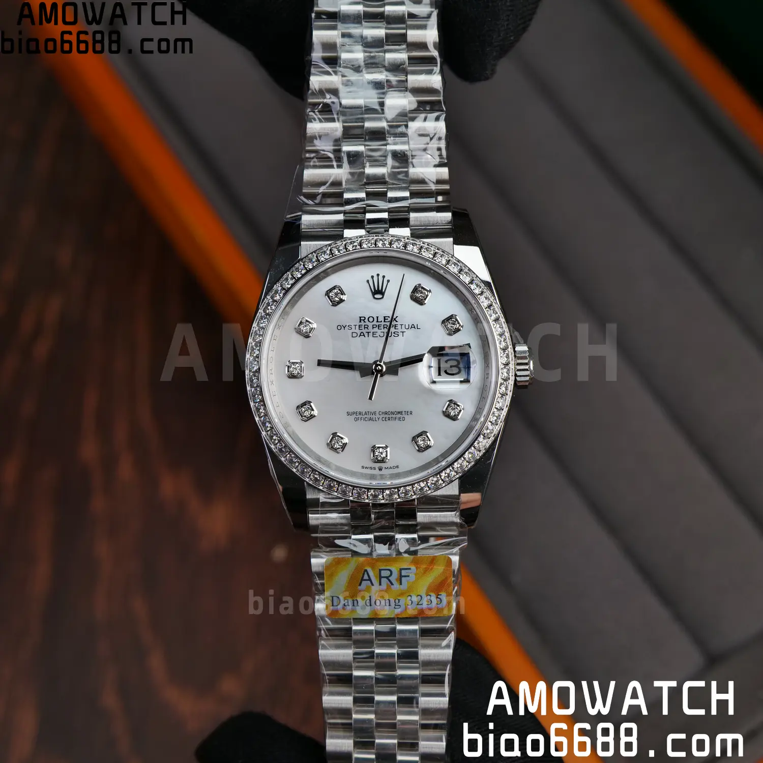 Rolex DateJust m126284 36mm ARF 1:1 Best Edition MOP Dial on Jubilee Bracelet DD3235 62 77e80366a5b6e57 AMO Watch