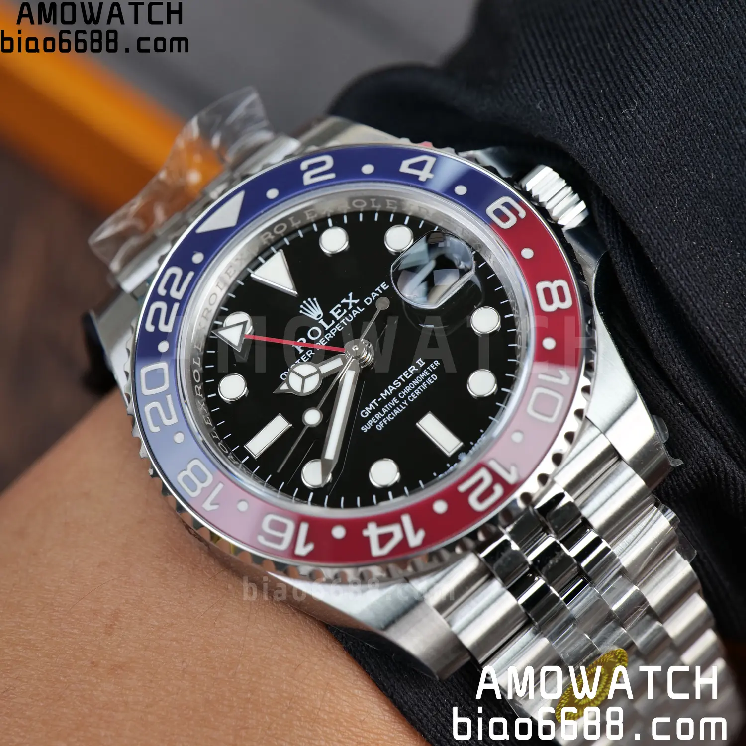 Rolex GMT-Master II 126710 BLRO 904L Steel VSF 1:1 Best Edition on Jubilee Bracelet DD3285 CHS V3s 103 78926c0766d9bda 阿默表行AmoWatch